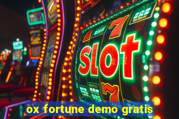 ox fortune demo gratis